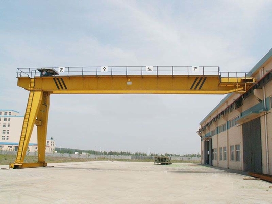 Grue de portique électrique de 50 T semi, grues de portique de Goliath pour l'usine de ciment